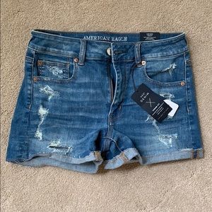 American Eagle Super Stretch Hi-Rise Shortie Size8
